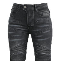 Pantalones De Motocicleta Para Mujer PK718 Jeans De Bicicleta De Paseo Cintura Alta Resistente Al Desgaste Y Al Agua Para Conducción - details 9