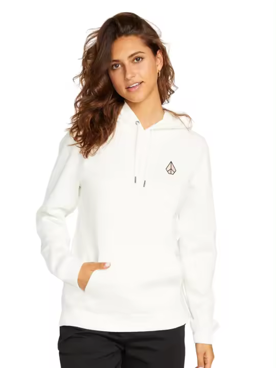 Sudadera de Chica Volcom Truly Deal - Star White - 1