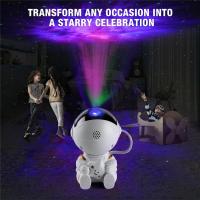 Proyector De Estrellas Y Astronauta Galaxy LED Luz Nocturna Decorativa Para Habitación Regalo Para Niños Lámpara De Decoración Del Piso - details 8