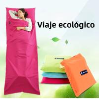 Bolsa De Dormir Ultra Delgada Para Adultos Uso En Playa Y Camping Primavera Y Verano Poliéster Cómodo Para Temperatura Superior a 15℃ - details 0