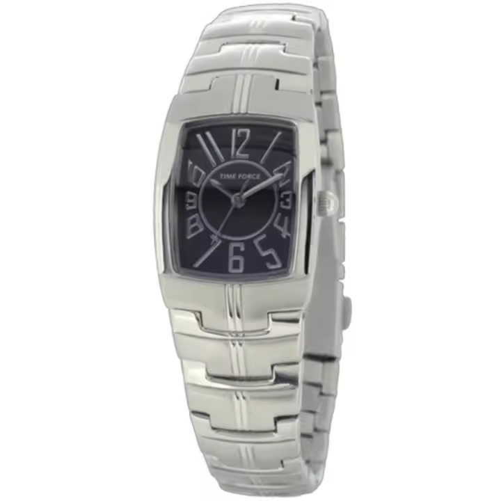 Time Force Tf4058l11m  Reloj Para Para Mujer Color Plateado - 1
