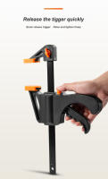 IMBOT F Clamp De Carpintería Mini Pole W Juego De Herramientas Manuales De Tornillo Ratchet Con Agarre Rápido Triger Para Trabajo Con Madera - details 6