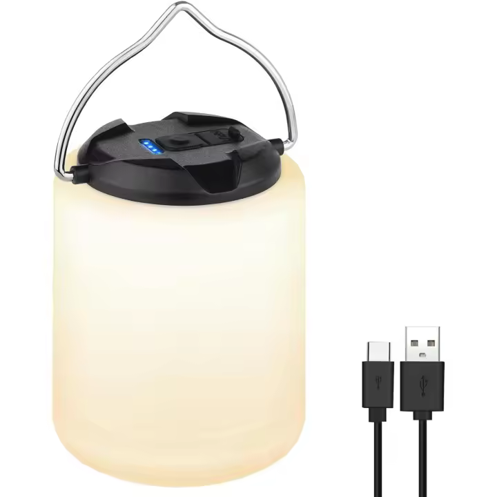 Interior que Acampa del LED, Luz que Acampa recargable, linternas al aire libre de las linternas de 3 Modos - 1