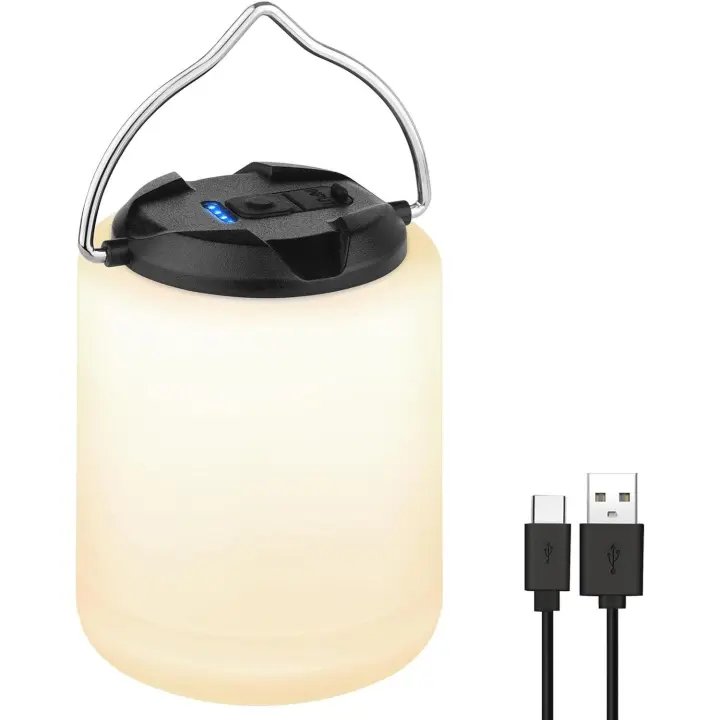 Interior que Acampa del LED, Luz que Acampa recargable, linternas al aire libre de las linternas de 3 Modos - 1