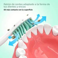 Cabezas De Repuesto Para Broca Eléctrica Compatible Con Philips Sonicare 4-32pcs Manija De Click Para Adultos Material Plástico - details 3