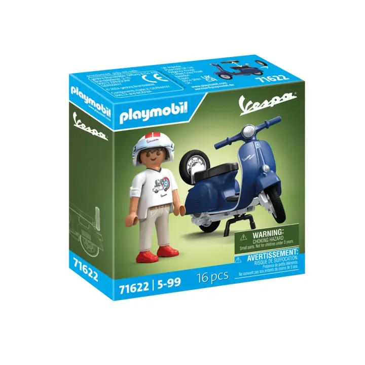 Vespa 1969 azul 150 Sprint Veloce Playmobil. (71622) - 1