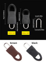 8/10pcs Cabezal De Cremallera Reemplazable Sin Herramientas Arrastre De Cremallera Para Maleta Escuela Bolsa Ajuste De Correa Etiqueta Ropa ZipFixerRompevientos - details 2
