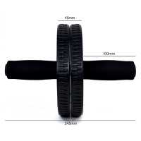 Ociodual OcioDual Rueda Abdominal, Rodillo Abdominales, Rueda Abdominales con Mango, Ejercicio en Casa, Gym en Casa, Core, Flexibilidad y Fuerza, Roller Gimnasio en Casa, Rodillo Abdominal, Naranja - details 4