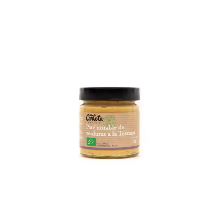 Pate de verdura a la toscana Bio 180g Carlota Organic - 1