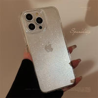 Funda De Teléfono Transparente Con Brillo Para iPhone 15 pro Max plus 14 13 12 11 Uso Minimalista Protección Contra Arañazos Y Peso Ligero - details 0
