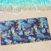 Toalla de Playa de Microfibra,Suave de Secado Rápido Grande y Suave，Ligera y Portátil Toalla para Playa Viaje (160 x 80 cm , J01) - details 0