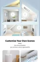 Sensor De Temperatura Y Humedad Wifi/Zigbee Para Interior Compatible Con Alexa Google Home Assistant Gateway Tuya - details 6