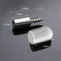 Soporte De Estante Con Tornillo Auto-Aparpillero 100/10 Piezas Para Armario Soporte De Capa Con Gancho Para Septum Y Tornillo Antideslizante - details 6