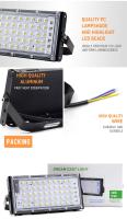 Lámpara De Inundación LED 50W RGB IP66 Impermeable Para Jardín Con Reflectores De Color Rojo Verde Azul Luz De Exterior AC220V - details 6