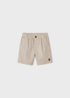 Pantalón Corto Mayoral Niño Beige Goma Cintura Ajustable - Ideal para el Verano. Short niño. - details 0