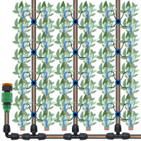 Kit De Riego Por Drip Para Jardín Patio De 8L Con 4 Caminos Sistemas Automáticos De Riego Para Plantas En Macetas Y Césped Interior Exterior - details 11