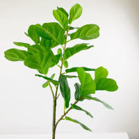 Planta Artificial De Figo Tropical Grande 122cm Hojas Verdes De Plástico Para Decoración De Jardín Habitación Tienda - details 8