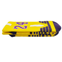 Calcetines De Baloncesto Para Niños Transpirables De Algodón Tubo Medio Para Niños Y Niñas Deporte De Correr Y Ciclismo Con Estrella Y Número - details 5