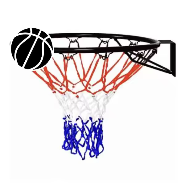 ORION91 Aro de Canasta Acero Baloncesto con soporte para la pared - SpazioLuzio - 1