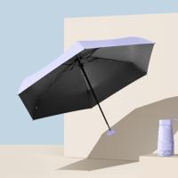 Paraguas Mini Conveniente Portátil Protección Solar Y De Lluvia 99% Tamaño Único Material De Tela De Nylon 190T Plegable Cinco Vezes - details 24