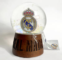Real Madrid C.F. Bola de nieve grande 9 X 6,5 cms, Producto Oficial, Regalo divertido, Original, Colección - details 2