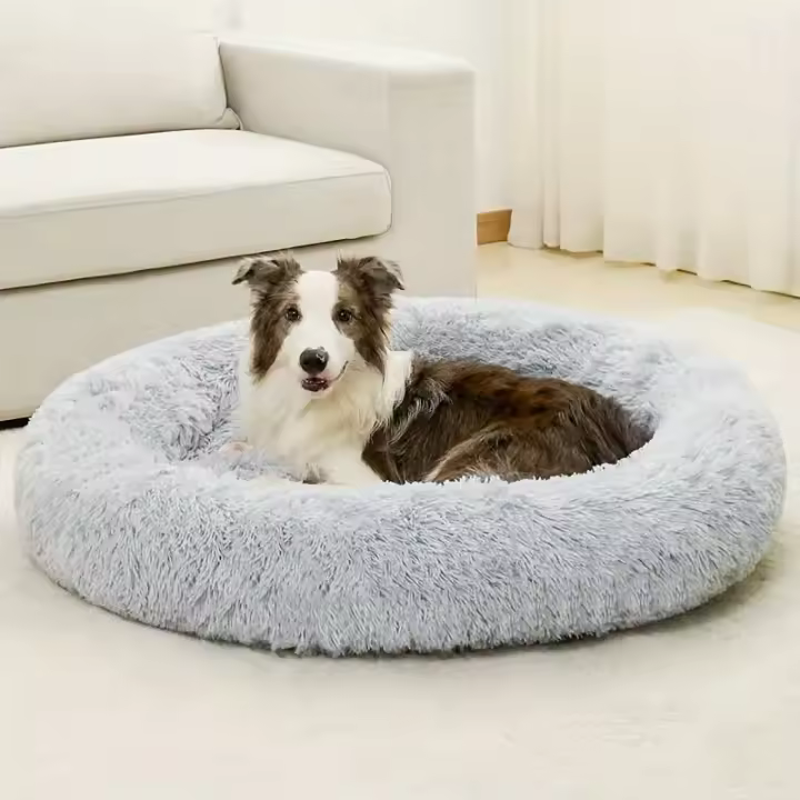 Sofá Suave Para Perros Y Gatos Almohadilla De Descanso De Peluche Larga Para Mascotas Producto De Ropa De Cama Animal - 1