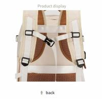 Mochila de viaje para avión para hombre y mujer, bolsa para ordenador portátil, equipaje de gran capacidad, mochilas multifuncionales expandibles para avión de negocios - details 14