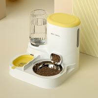 Estación De Alimentación Y Agua Para Gatos Automática - Set De Dispensador De Alimento Y Agua No Eléctrico Fácil De Limpieza Para Mascotas De Plástico - details 3