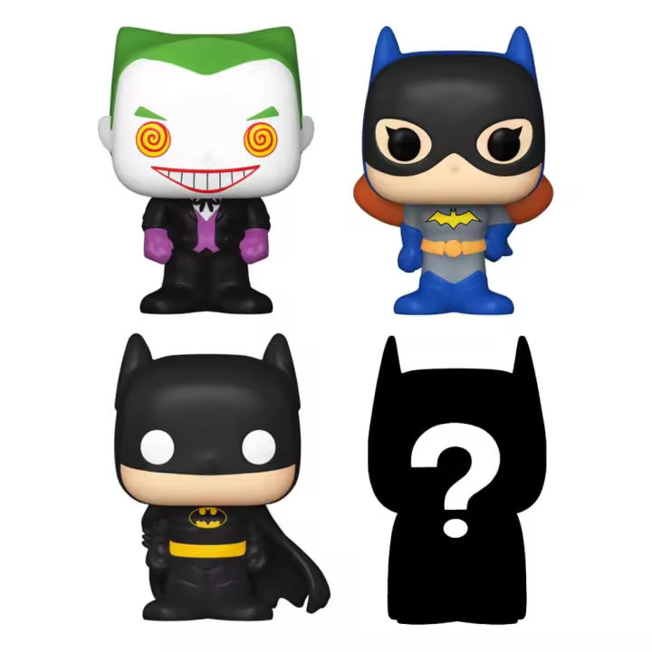 Funko Pack 4 Figuras Bitty Pop! Vinilo The Joker 2,5 Cm - Coleccionables - 1