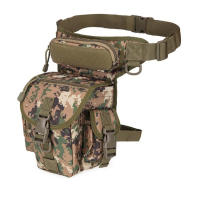 Bolsa De Pierna Multifuncional Impermeable Para Hombres Con Cinturón De Hombro Utillaje Táctico De Montar Y Disparar - details 2