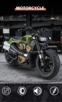 Modelo De Motocicleta De Escala 1:12 Sportster S De Aleación De Metal Con Absorción De Choque Y Luz Giratoria Para Niños Regalo - details 0