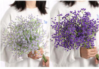 3/5/10pcs Flores Artificiales De Gypsophila Para Arreglo De Bodas Decoración Del Hogar DIY Flores Falsas Para Bouquets - details 9