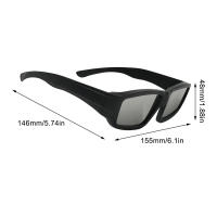 Gafas De Eclipse Solar ISO Certificadas Plásticas Para Visualización Directa Del Sol Adecuadas Para Hombres Uso Exterior Anti-Reflectante - details 8
