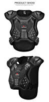 Chaleco De Motocross Para Niños WOSAWE Protección Corporal Anticaída Armadura De Hombro Y Espalda Para Racing - details 3