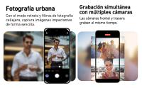 ZTE nubia Focus 2 Ultra 5G, Smartphone Libre con IA, 8GB+512GB [VERSION ESPAÑOLA], Lente Giratorio, Pantalla AMOLED 6,8", Cámara 50MP con IA, Botón capturador, Batería 5000mAh, Android 15, Incluye Funda y Protector - details 3