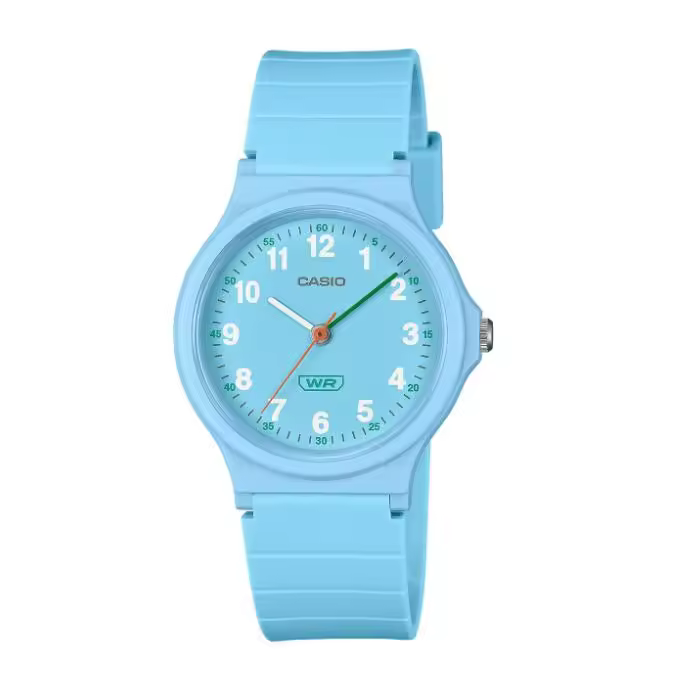 ​reloj analógico moda mujer y niños Casio LQ-24B-2B 36.1 × 31.5 × 7.8 mm correa de silicona - 1