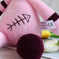 Gato Zombie De Halloween Muñeco De Peluche Animal Suave Rosa Kawaii Muñeco De Peluche Cojín Decoración Para El Hogar Regalo - details 4