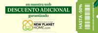 New Planet Home® Cortina de Ducha Lisa 100% PEVA 180x200cm - Cortina Ecológica y Biodegradable de Acetato de Vinilo de Polietano Colores a elegir - New Planet Home · Convertimos tu casa en un Hogar - details 0