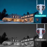 Cámara IP BESDER 8MP Exterior Con Visión Nocturna Y Ángulo Amplio De 180° 4K CCTV Wifi Monitorización Detección Humana IPC360 Hogar - details 9