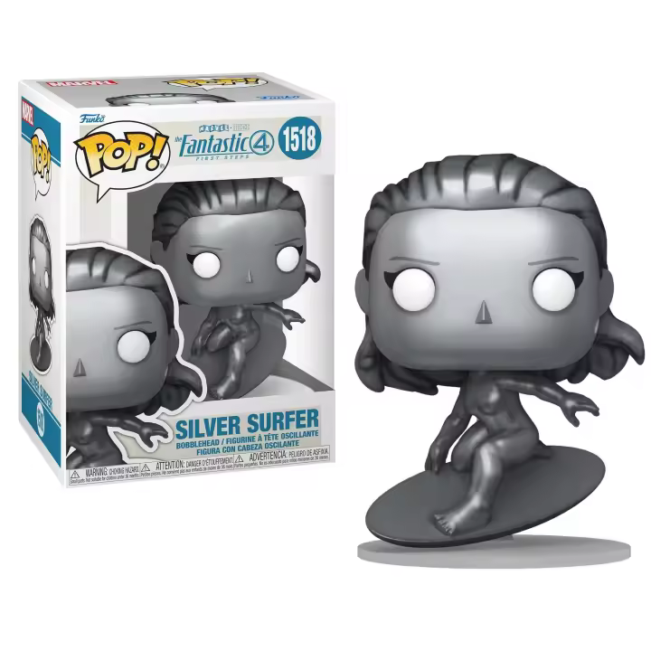 Funko Pop Silver Surfer Fantastic Four (2025) 1518 - 1