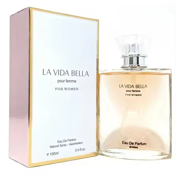 EAU DE PARFUM LA VIDA BELLA EDP 100ML FOR WOMAN----PERFUME PARA MUJERES-----MARCA FRAGANCE COUTOURE - 1