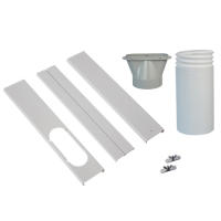 Kit De Ventilación Para Aire Acondicionado Universal Con Conector Ajustable Y Sellador De Ventana Tubo De Extensión De Ventilación De Aire Acondicionado VKTECH PVC Moderno - details 16