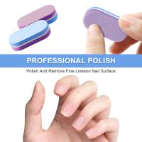Bloque De Pulido Para Uñas 12/50pcs Profesional Para Manicuras Y Pedicuras De Calidad Salon Con Polímero Acrílico - details 2