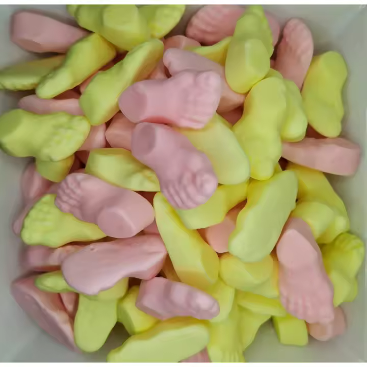 ¡Pisotones Haribo - Bolsa 1 Kg de Pura Diversión y Sabor Frutal! 🎉🍬 - 1