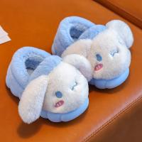Zapatillas Planas De Peluche Anime Pikachu Para Niños O Niñas Con Suela Suave Antideslizante Y Cálida Para Uso Interior Regalo De Navidad - details 9