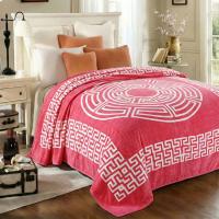 Manta de Raschel 210 x 230cm - Manta Terciopelo Extra Grande Suave y Acogedora para Cama, Cubrecama Multiuso, manta para invierno - details 3