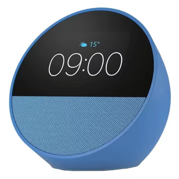 Amazon - Echo Spot (2024) | Despertador inteligente con Alexa y sonido premium | Azul - 1