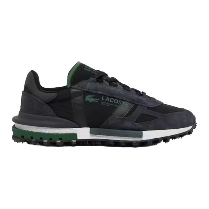 Zapatillas Negras Lacoste Elite Active Black White Cómodas y Ligeras - 1