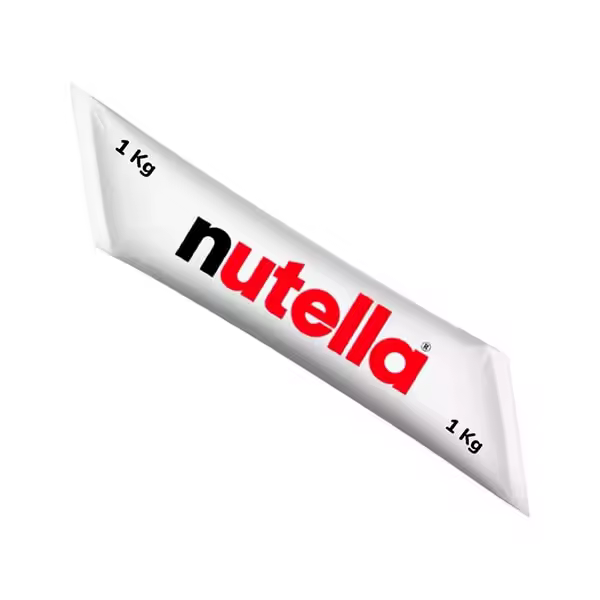Nutella 1Kg  Kinder de Ferrero - Formato de 1 Kg manga pastelera - Sin gluten - 1