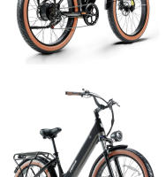 Ceaya AZ26 48 v20ah 26*3,0 pulgadas Bicicleta Eléctrica neumática Gordo agua desmontable Bicicleta Eléctrica de 7 lordades Bicicleta Eléctrica urbana Eléctrica - details 16